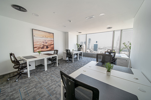 Coworking lounge